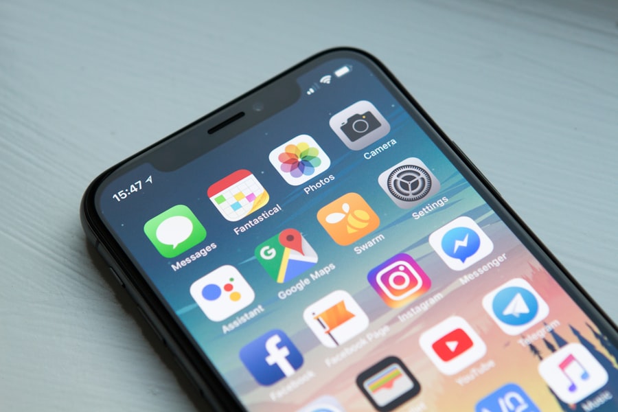 スマートフォンでヘルスアプリ